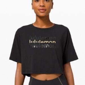 Lululemon Cortes Crop Tee 
Special Edition 12